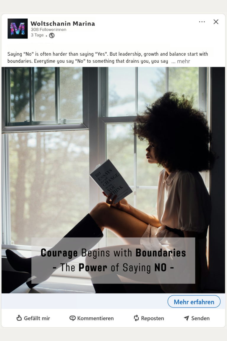 Eine Person sitzt an einem Fenster und liest ein Buch in ruhiger Atmosphäre.